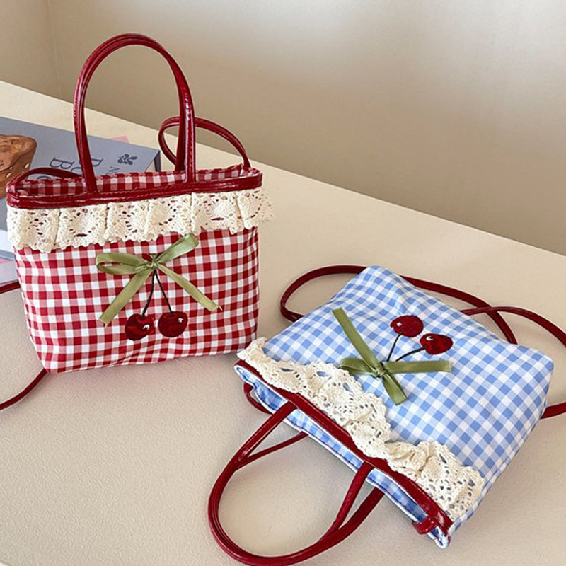 Luxury Bags For Women Brands - Ladies' Shoulder Bag Korean Checkered Polka