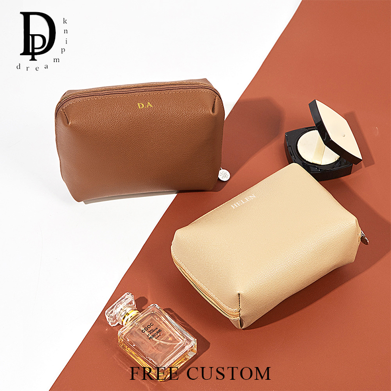 Luxury Bags Names - Custom Letters Luxury PU Leather Cosmetic