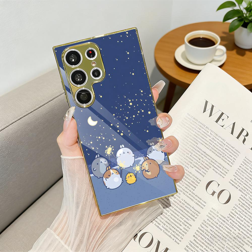 Luxury Bags Quotes - Kawaii Cartoon M-Molang Phone Case Luxury