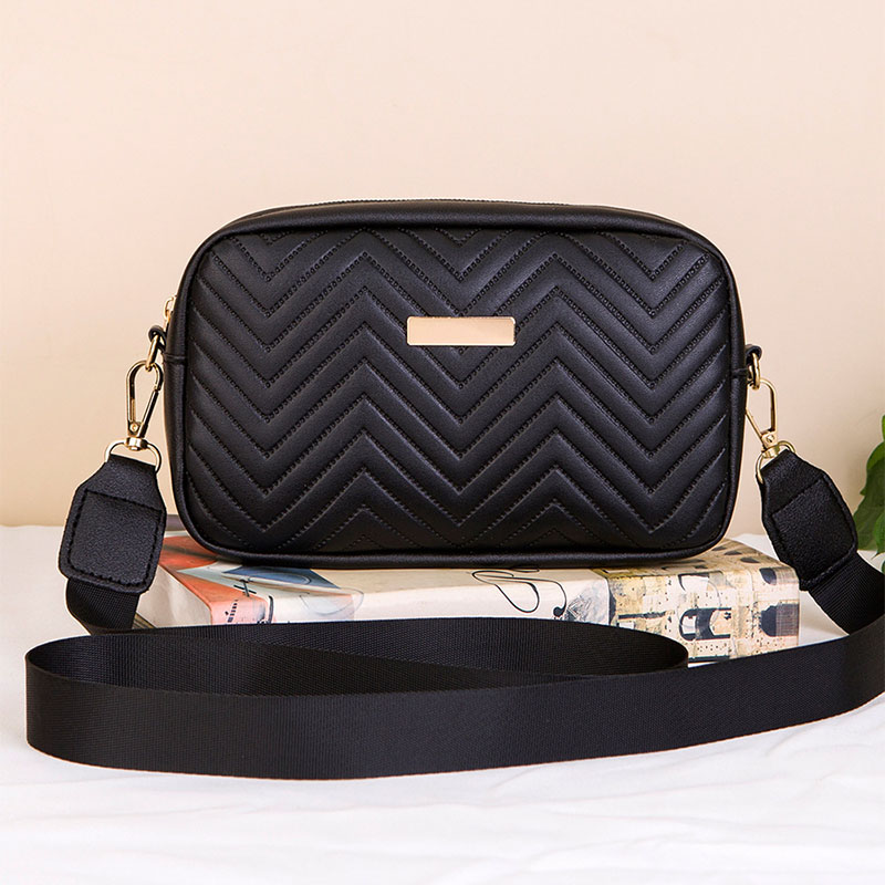 Wristlet Wallet Zipper - Minimalist Mini Fashionable Quilted Crossbody Bag