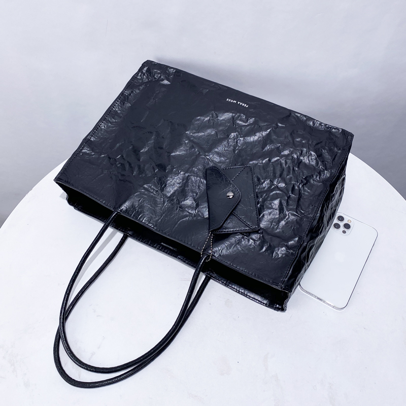 Korean Casual Kraft Paper Tote - Luxury Bags Supplier 评论和价格