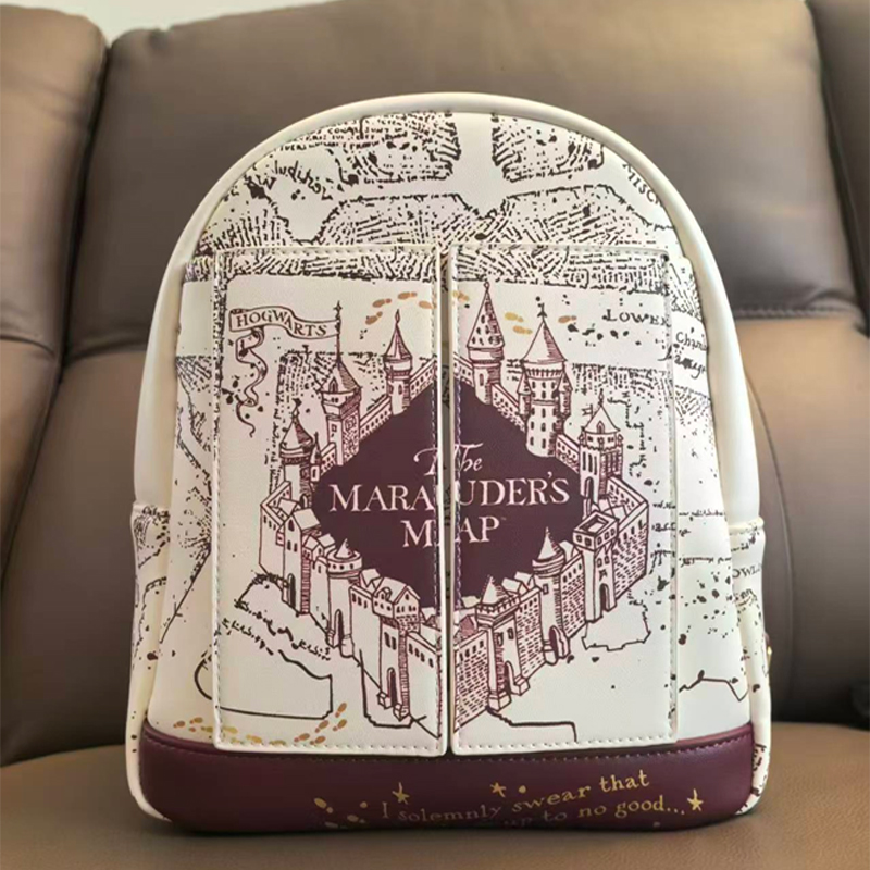 Harry Potter Map Printed Cospl - Shoulder Bag Slouchy 评论和价格