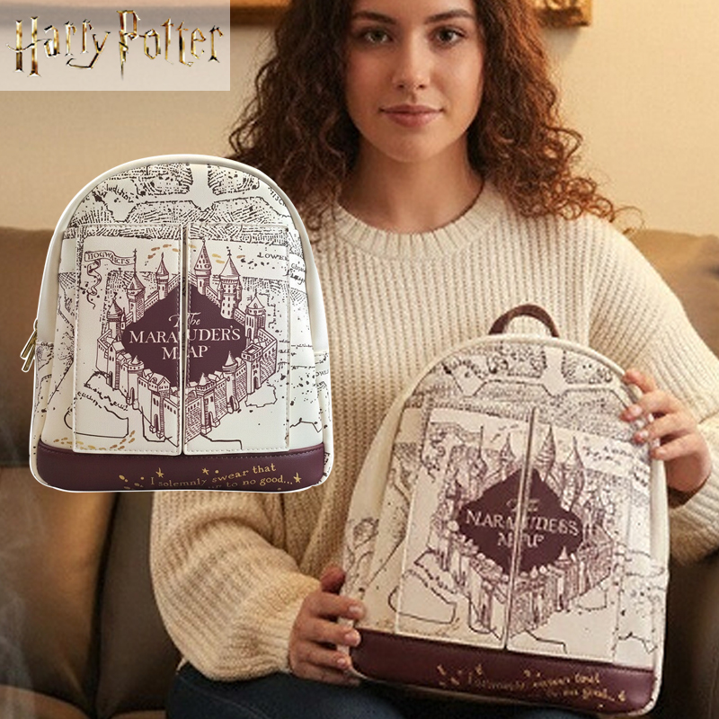 Harry Potter Map Printed Cospl - Shoulder Bag Slouchy 评论和价格