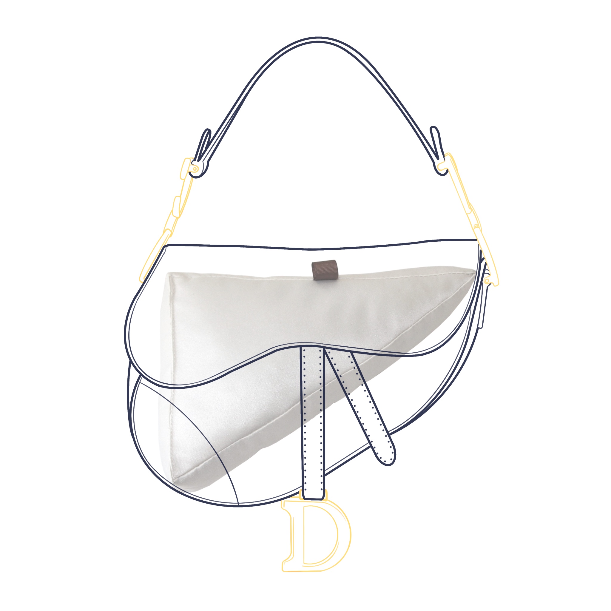 Fit For Saddle Bag Luxury Hand - Luxury Bags Dior 评论和价格