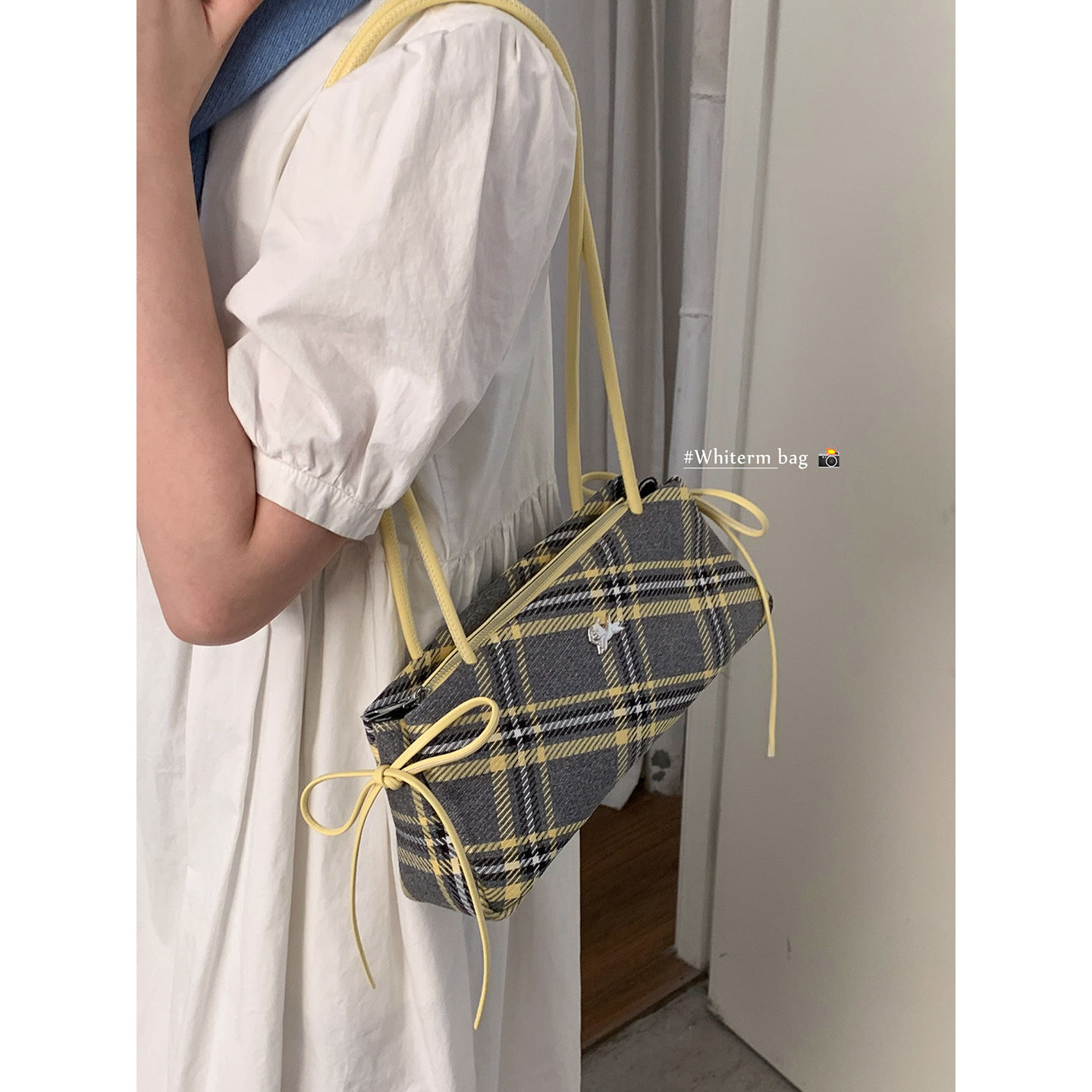 Fashion Microfiber Striped Pla - Luxury Bags Affordable 评论和价格
