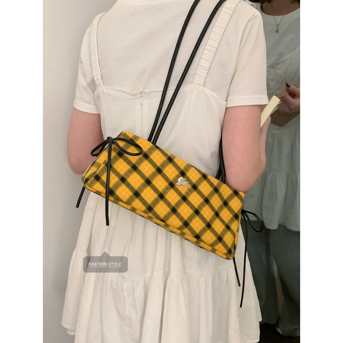Fashion Microfiber Striped Pla - Luxury Bags Affordable 评论和价格