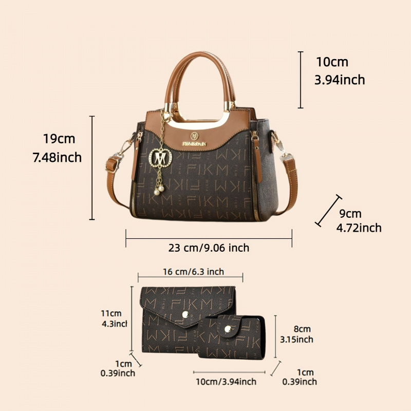 3-piece set of light luxury hi - Luxury Bags In 评论和价格