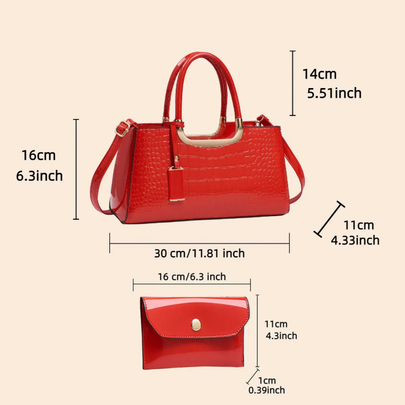 Women's Handbag Set, Light Lux - Luxury Bags In 评论和价格