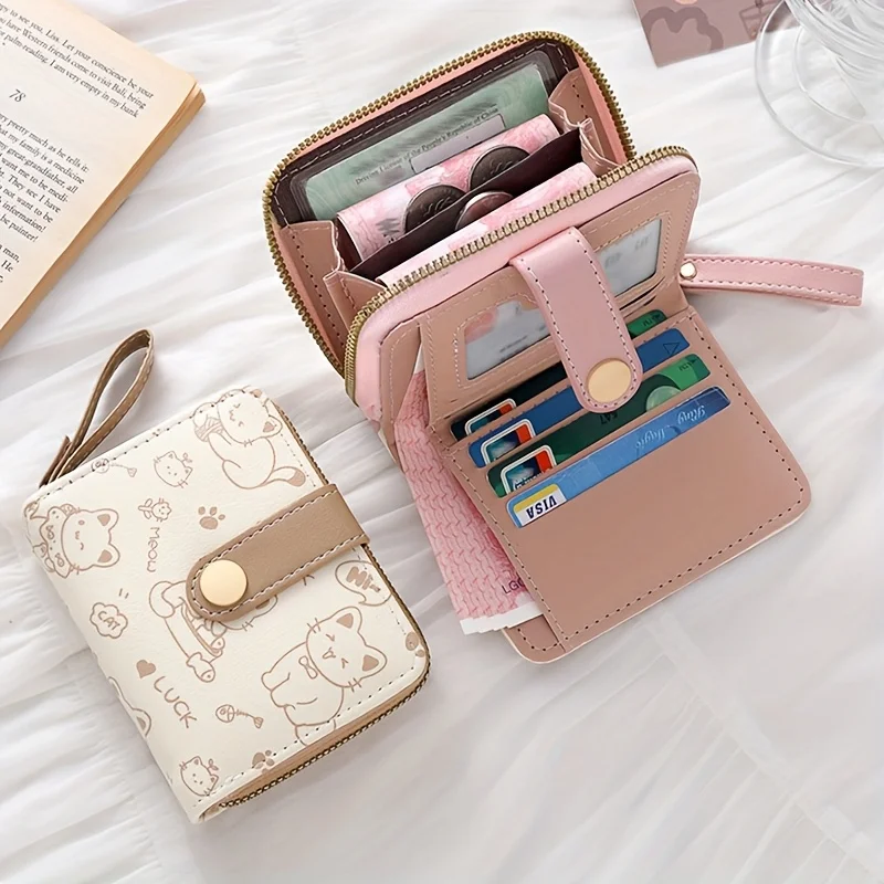 Women Wallet Coin Purse Printe - Wristlet Wallet Zipper 评论和价格