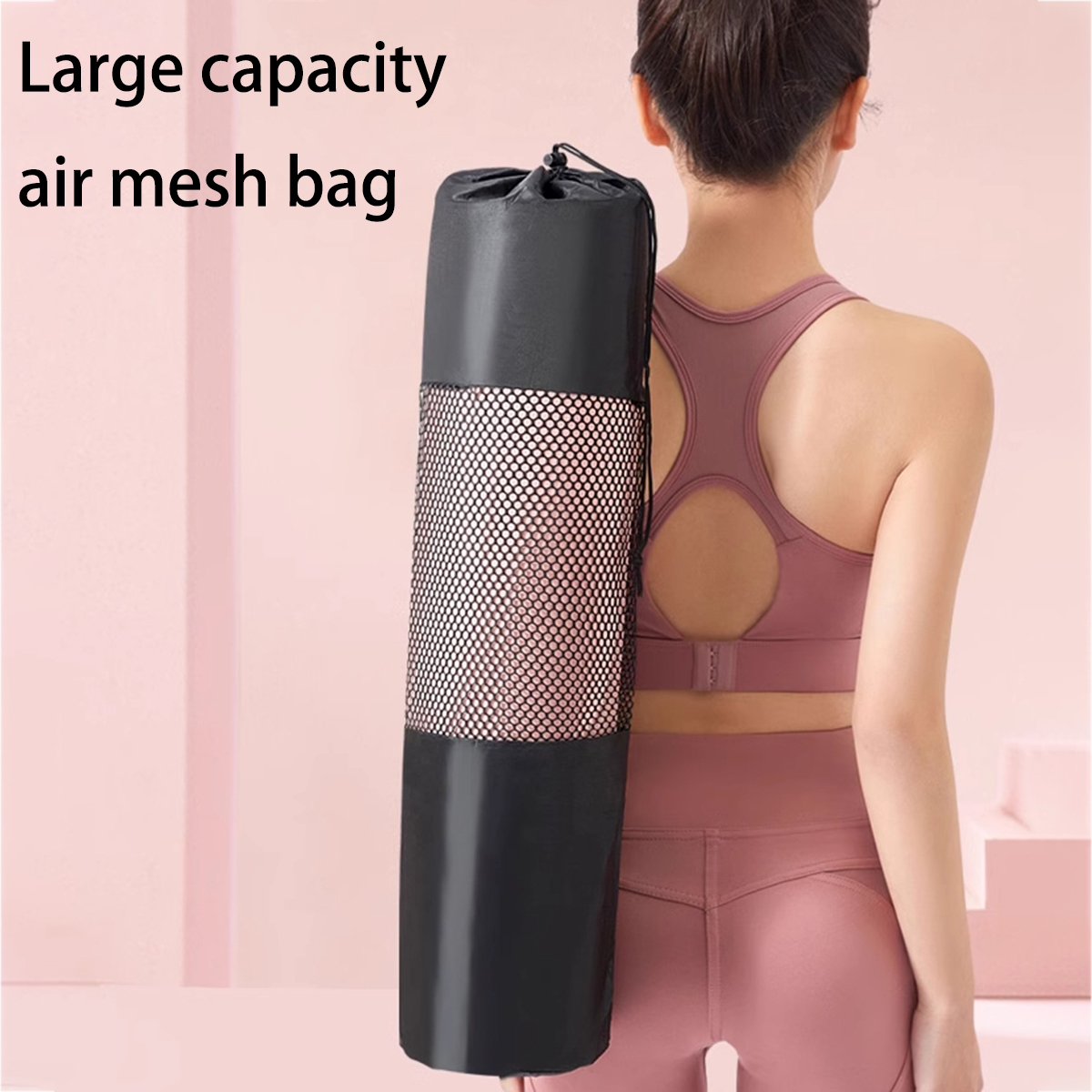 1 Breathable Yoga Mat Storage  - Shoulder Bag Slouchy 评论和价格