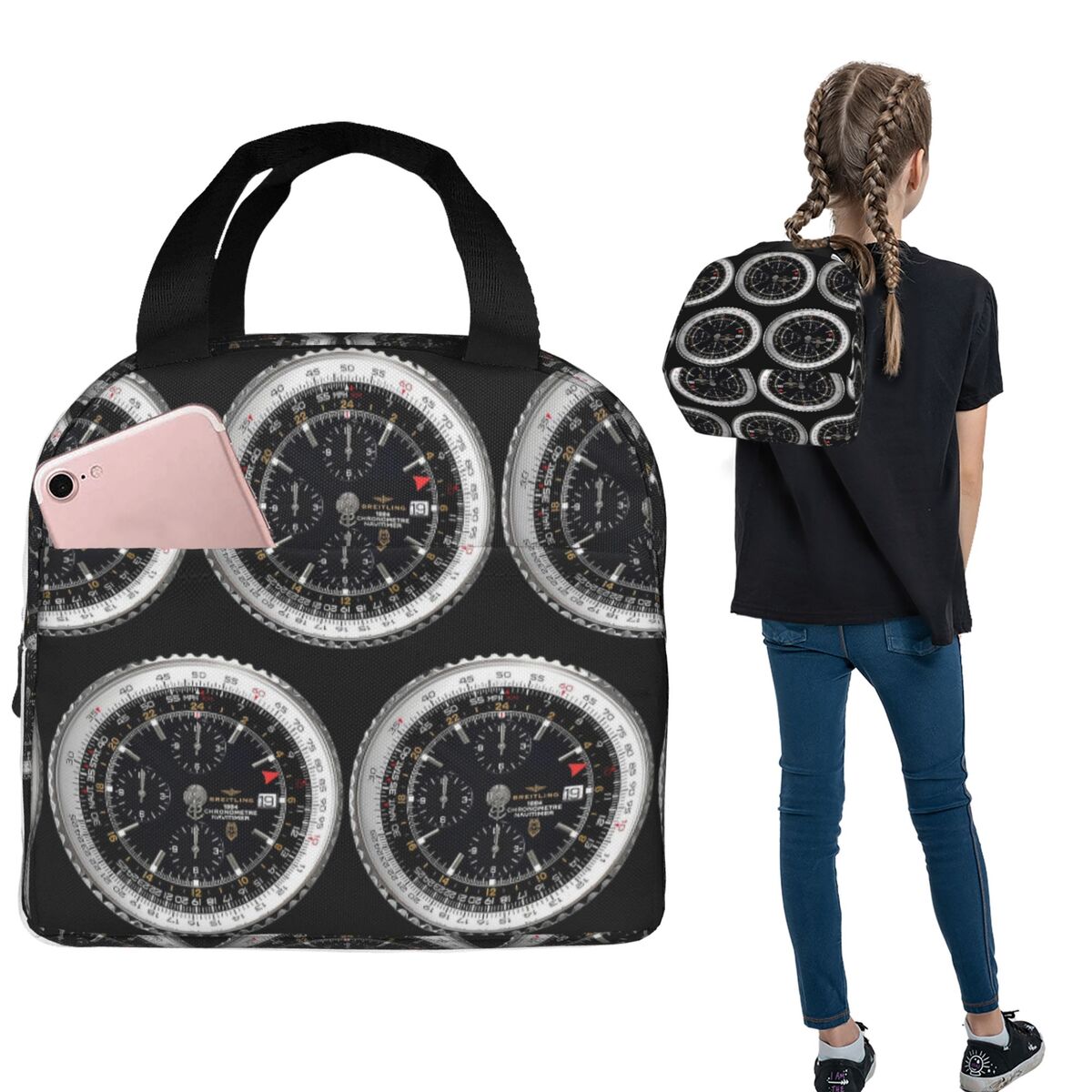 Luxury Watch Face Insulated Lu - Luxury Bags For Kids 评论和价格