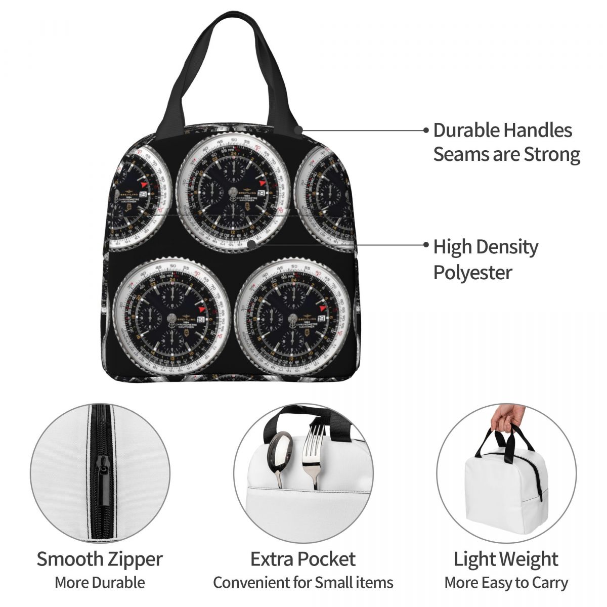 Luxury Watch Face Insulated Lu - Luxury Bags For Kids 评论和价格