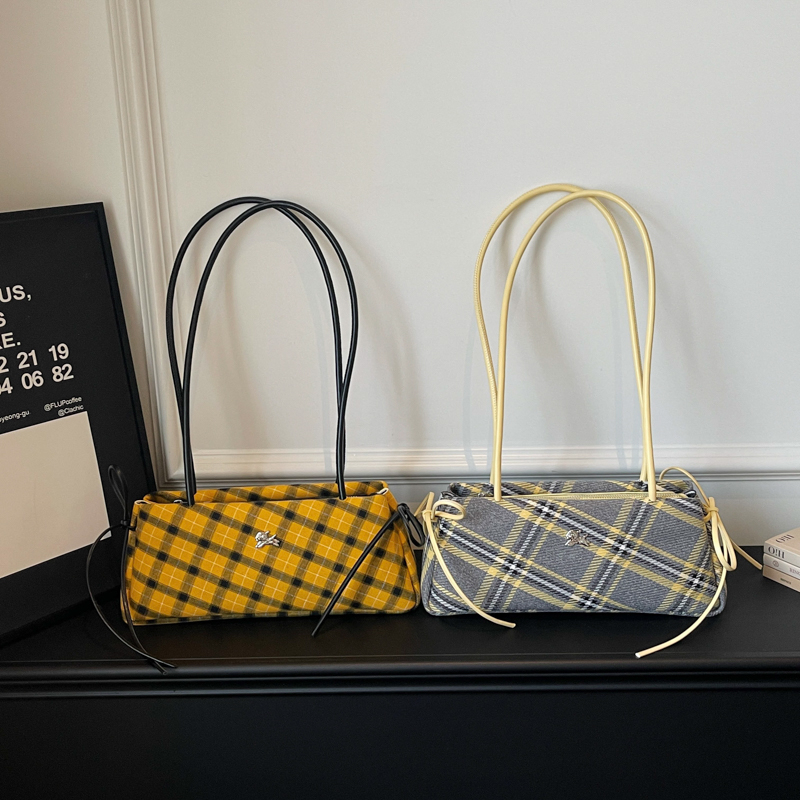 Fashion Microfiber Striped Pla - Luxury Bags Affordable 评论和价格