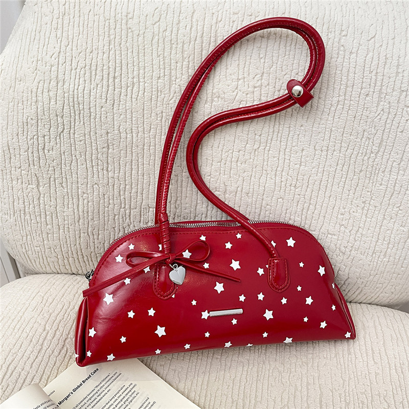 New PU Stars Bow Zipper Sweet  - Luxury Bags Affordable 评论和价格