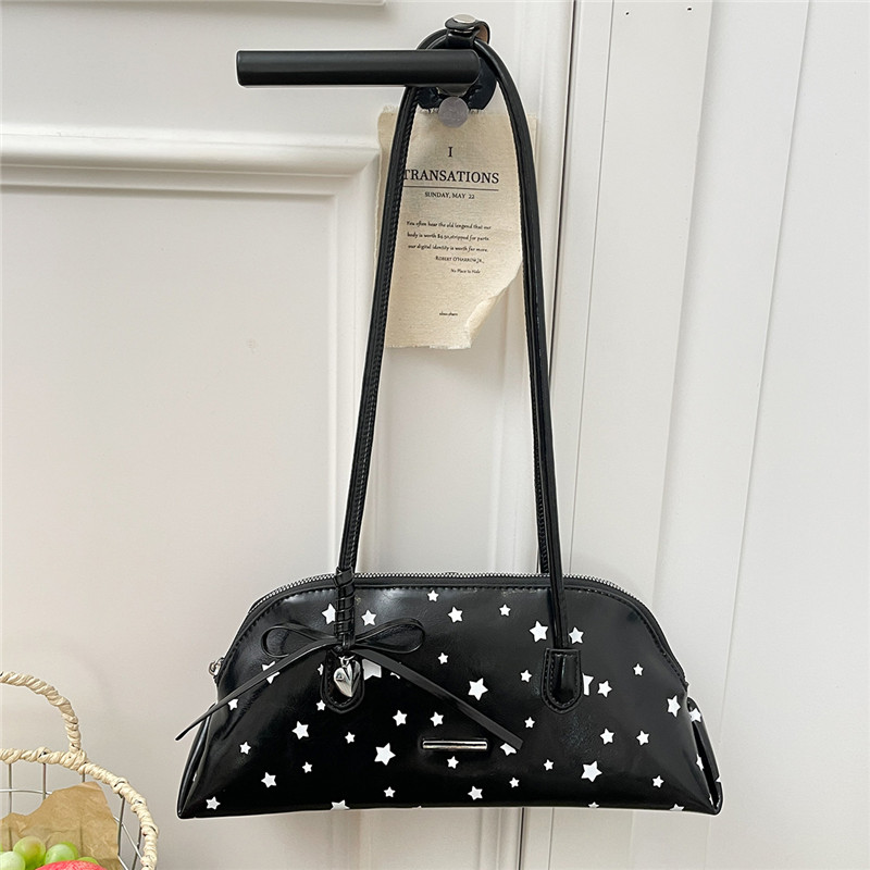 New PU Stars Bow Zipper Sweet  - Luxury Bags Affordable 评论和价格