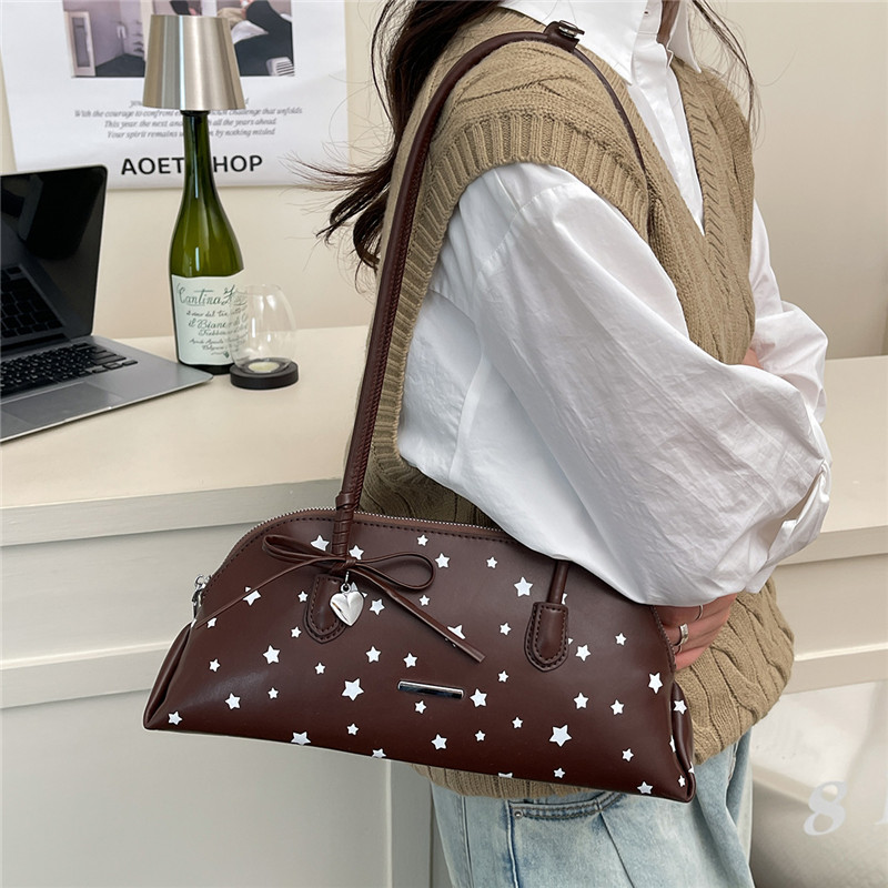 New PU Stars Bow Zipper Sweet  - Luxury Bags Affordable 评论和价格