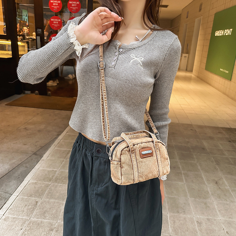 New Korean Style Mini Crossbod - Shoulder Bag Slouchy 评论和价格