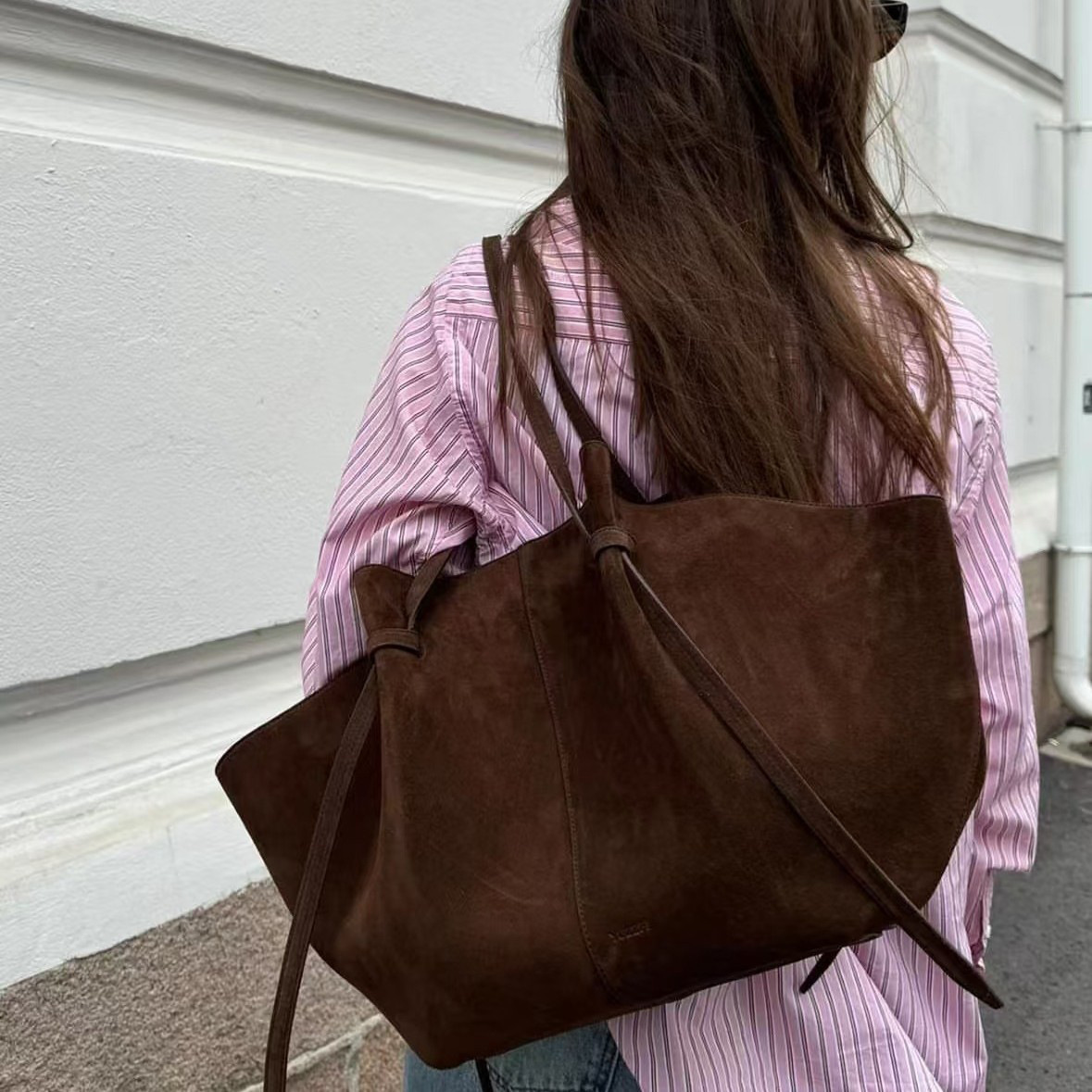 Faux Suede Tote Bags For Women - Luxury Bags Names 评论和价格