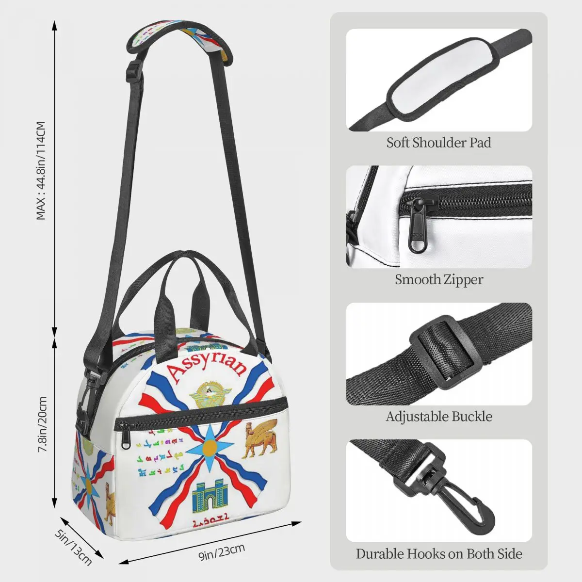 Luxury Assyrian Suryoyo Flag I - Luxury Bags For Kids 评论和价格