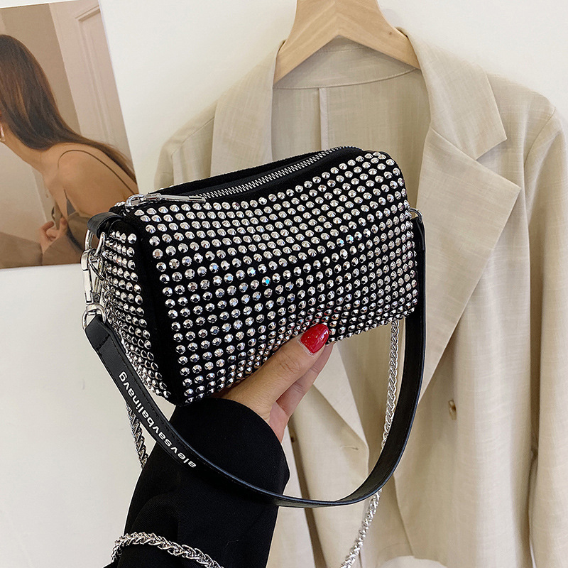 Luxury Bright Rhinestone Shoul - Luxury Bags For Kids 评论和价格