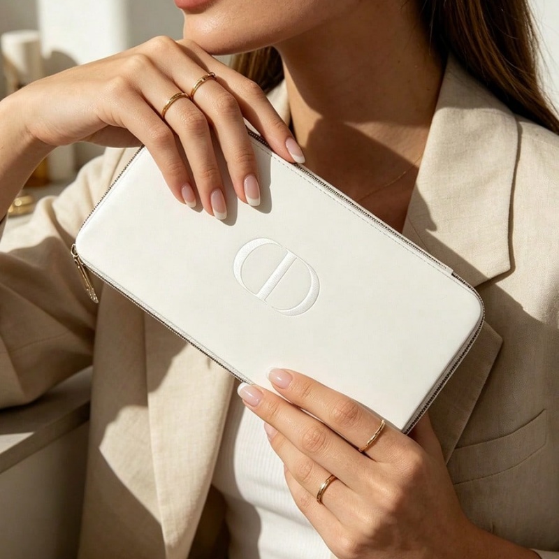 Dior’s Bag White Cosmetic Bag  - Luxury Bags Dior 评论和价格
