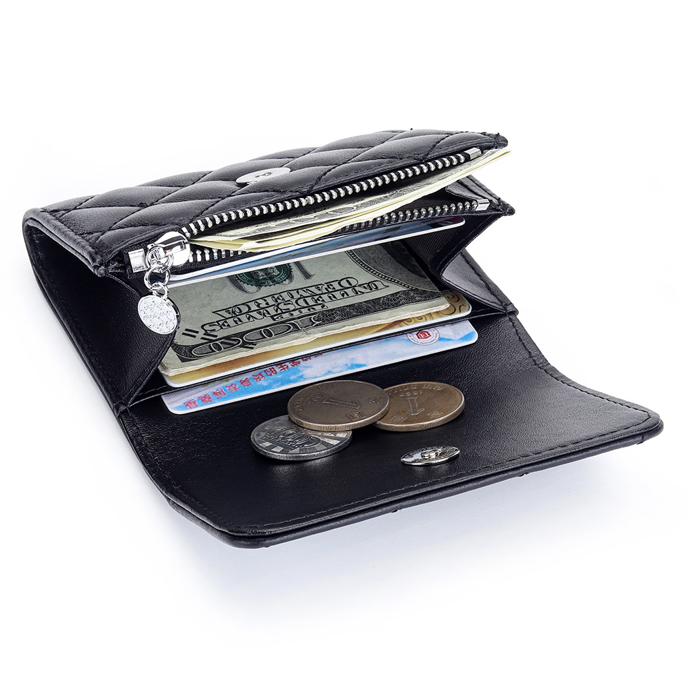Sheepskin Quilted Card Holder  - Luxury Bags Names 评论和价格