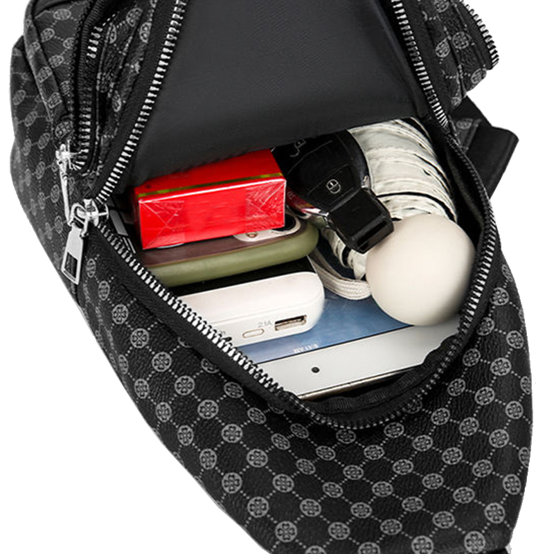 Neutral Style Functional Chest - Shoulder Bag Slouchy 评论和价格